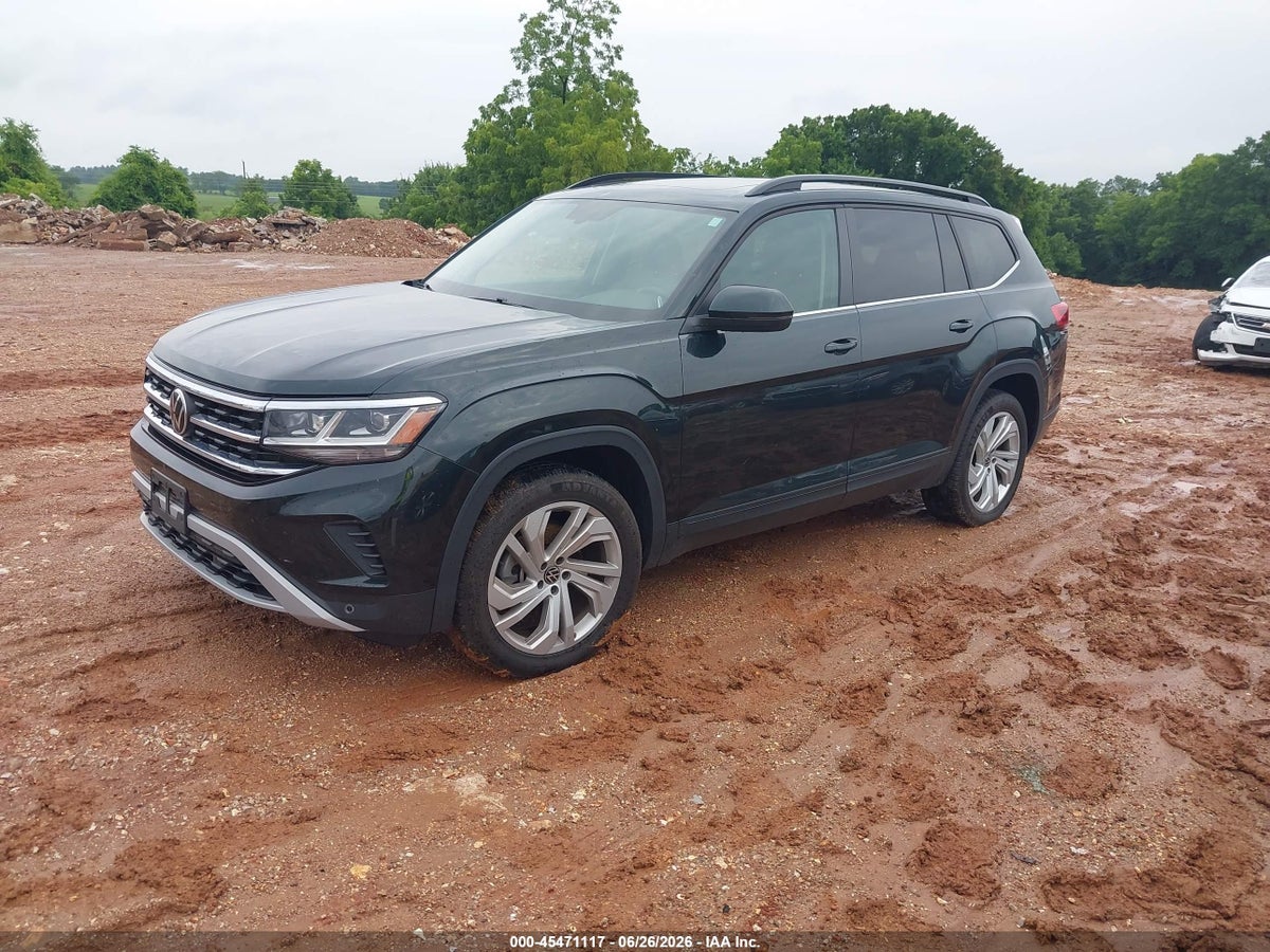 2021 VOLKSWAGEN ATLAS 3.6L V6 SE W/TECHNOLOGY — снимка 2