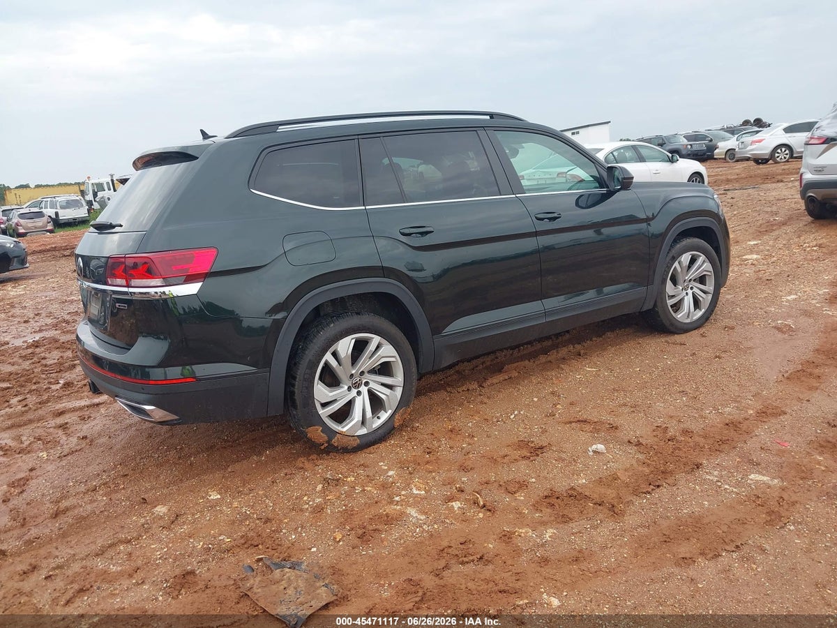 2021 VOLKSWAGEN ATLAS 3.6L V6 SE W/TECHNOLOGY — снимка 4