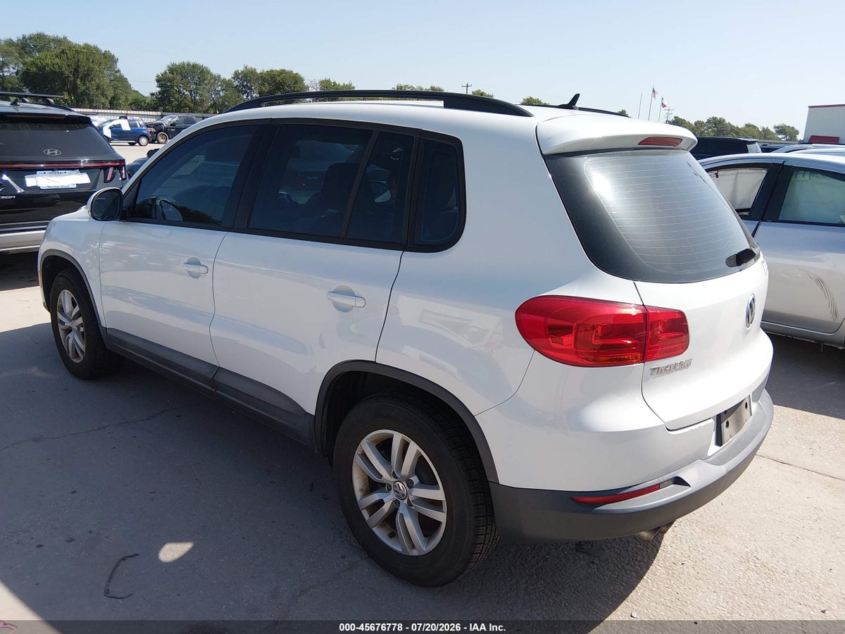 2016 VOLKSWAGEN TIGUAN S — снимка 3