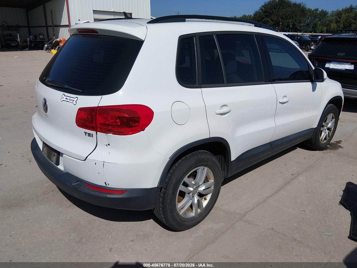2016 VOLKSWAGEN TIGUAN S — снимка 4