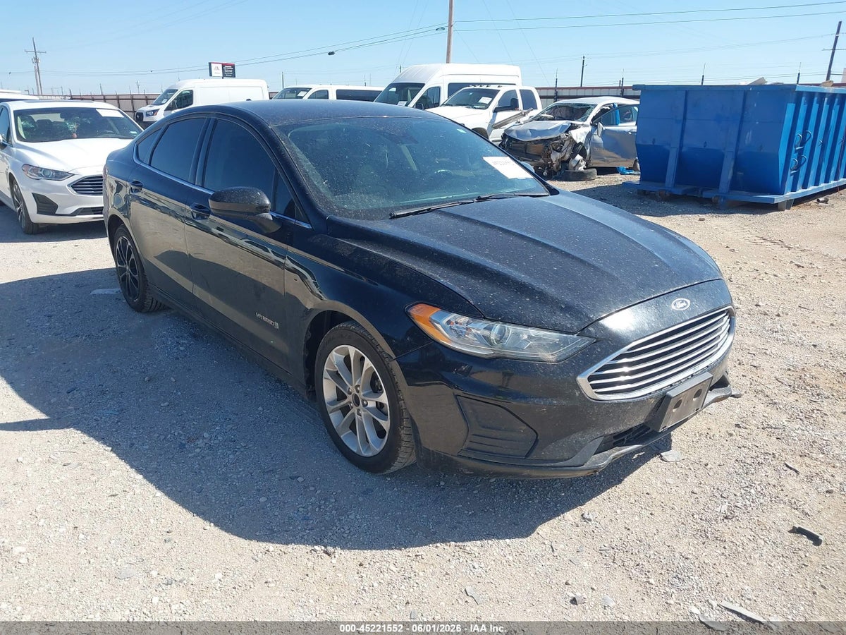 2019 FORD FUSION HYBRID SE