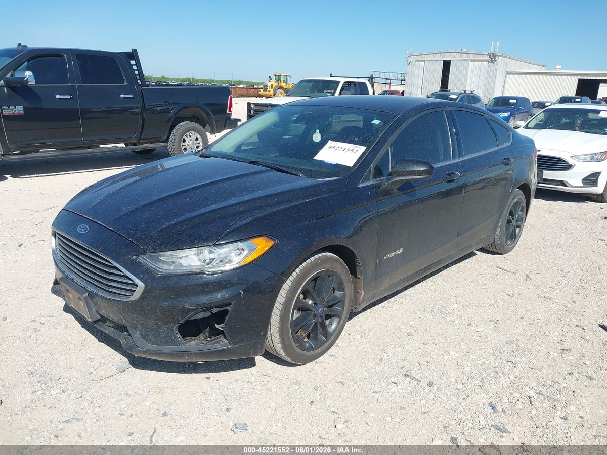 2019 FORD FUSION HYBRID SE — снимка 2