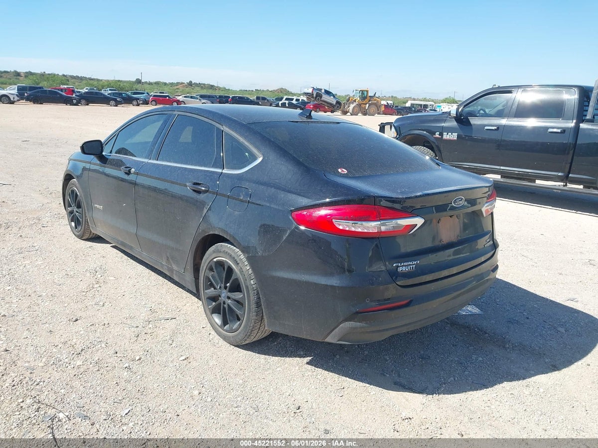2019 FORD FUSION HYBRID SE — снимка 3