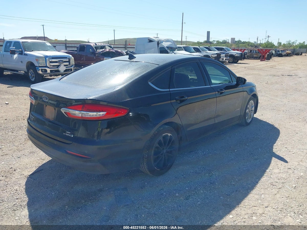2019 FORD FUSION HYBRID SE — снимка 4