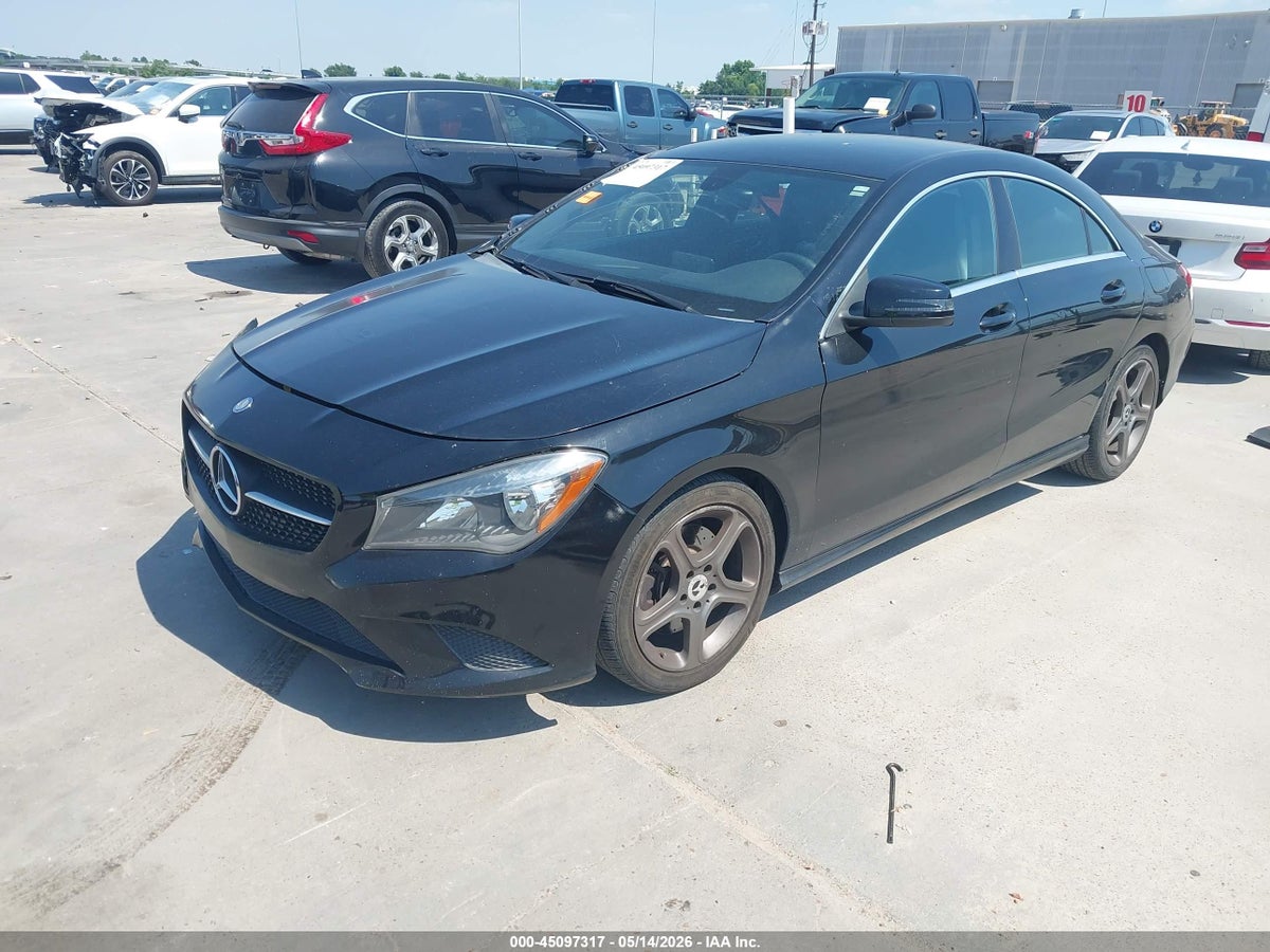 2014 MERCEDES-BENZ CLA 250 4MATIC — снимка 2