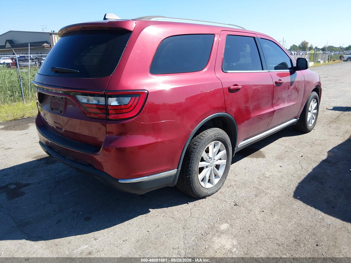 2014 DODGE DURANGO SXT — снимка 4