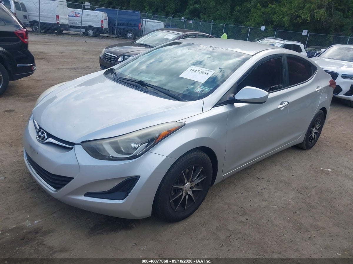 2016 HYUNDAI ELANTRA SE — снимка 2