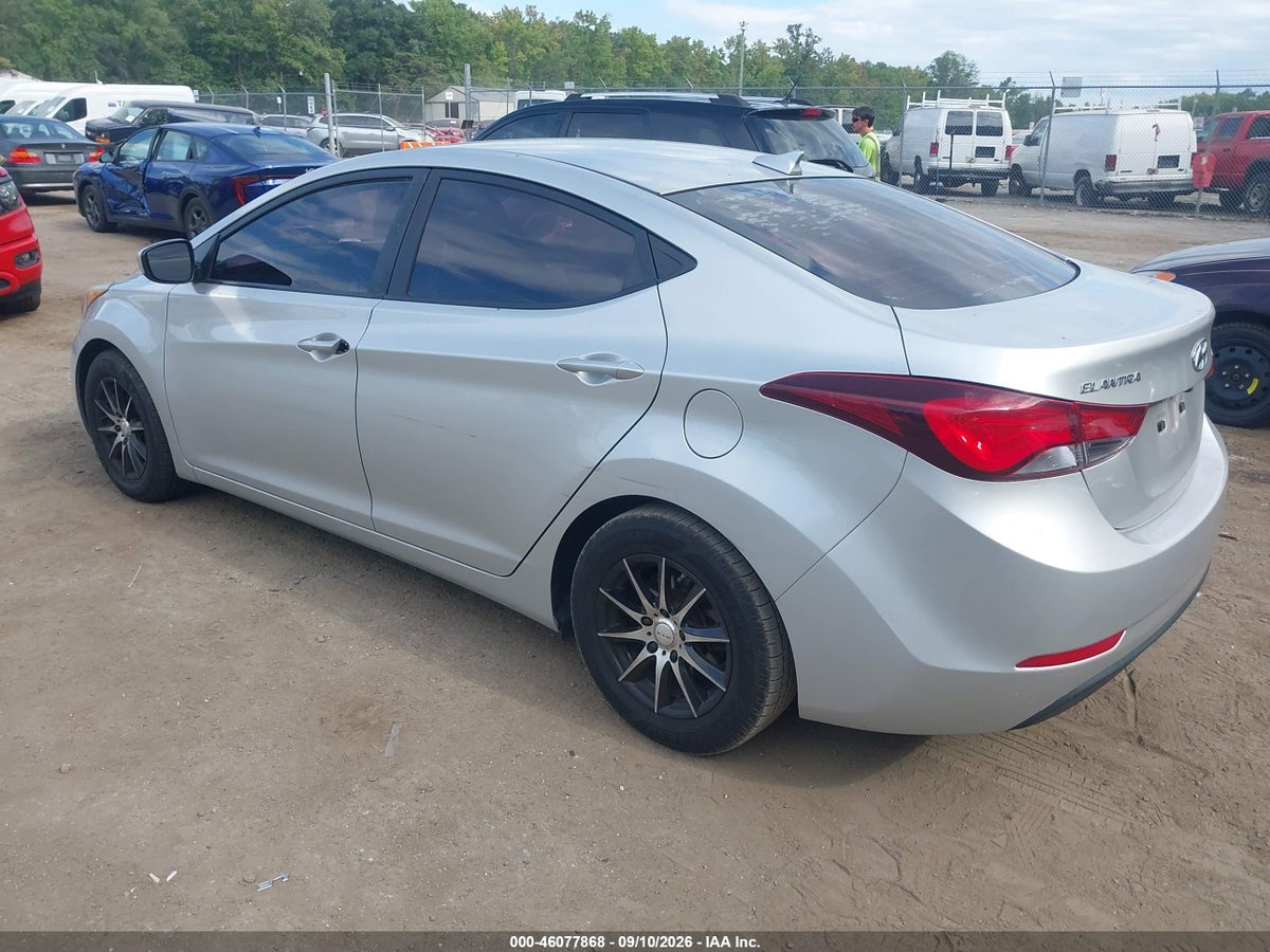 2016 HYUNDAI ELANTRA SE — снимка 3