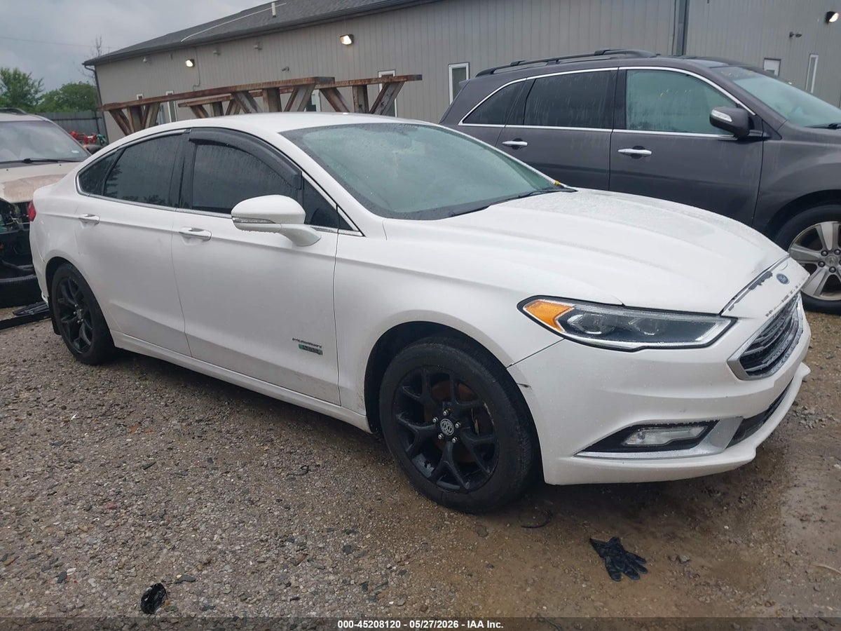 2017 FORD FUSION ENERGI SE LUXURY