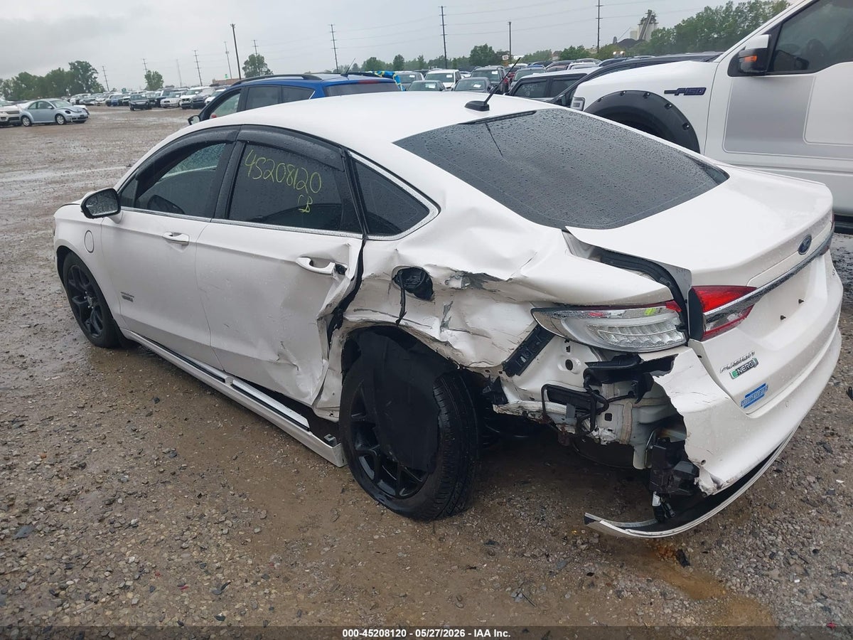 2017 FORD FUSION ENERGI SE LUXURY — снимка 3