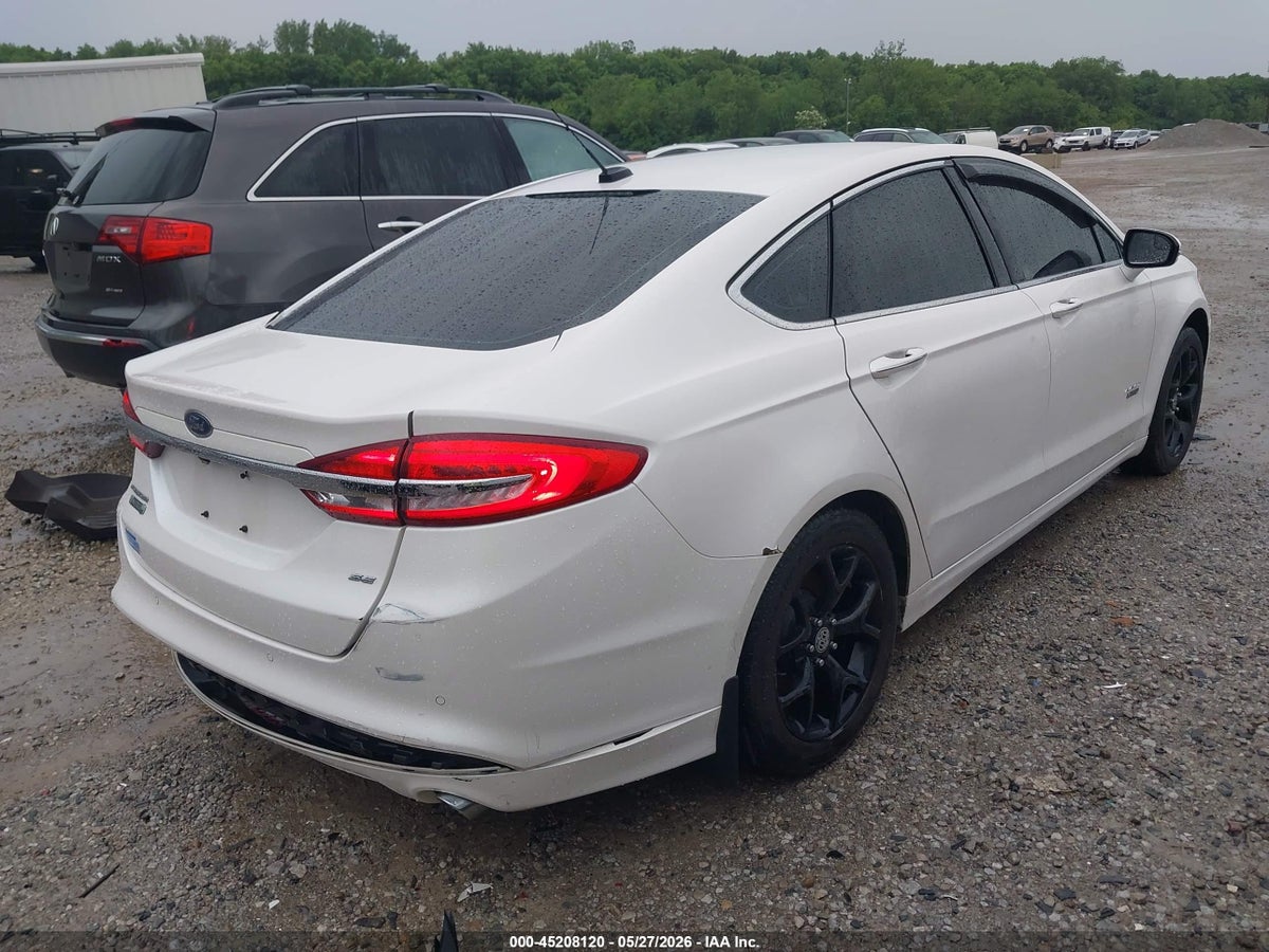 2017 FORD FUSION ENERGI SE LUXURY — снимка 4