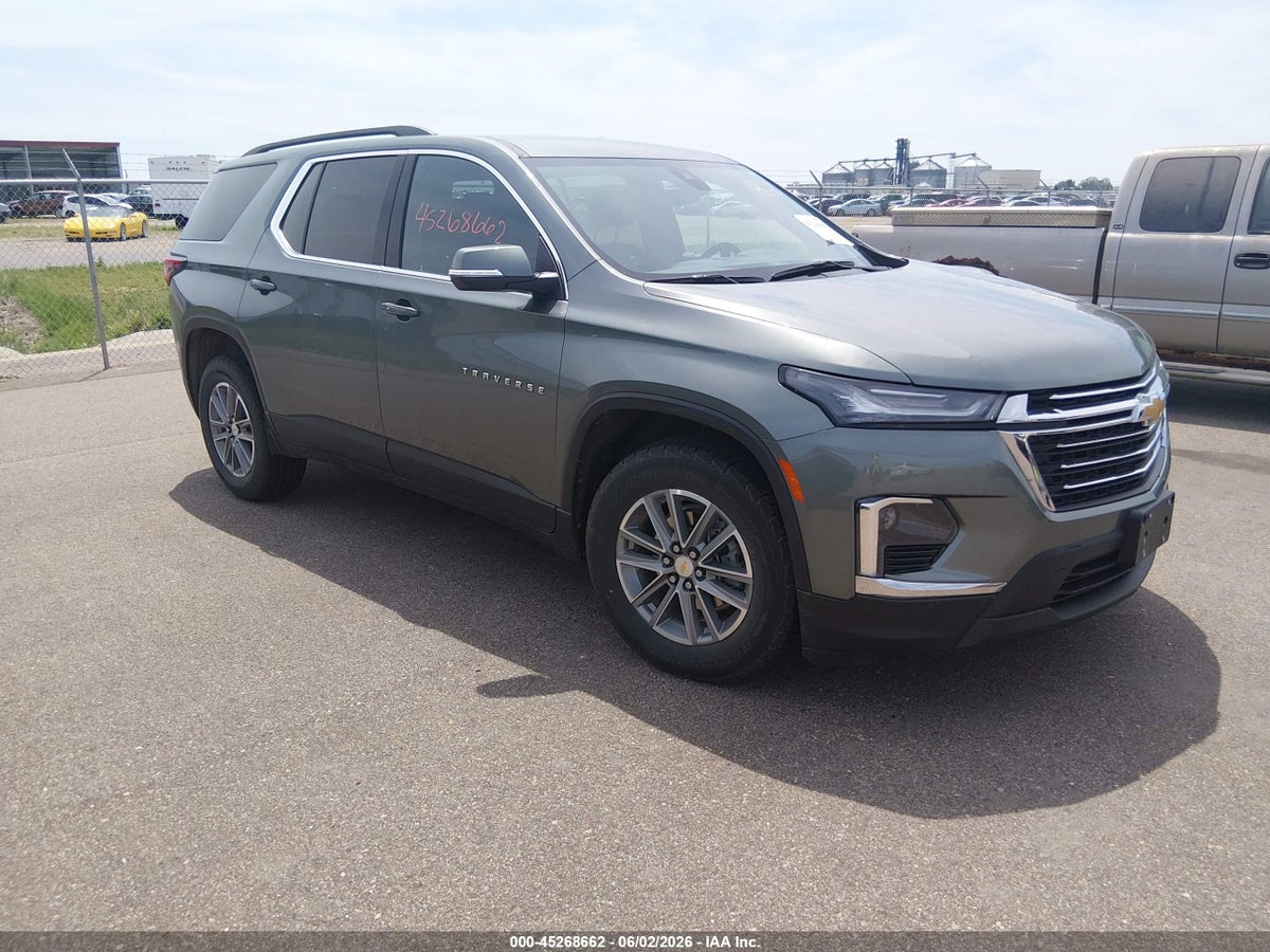 2022 CHEVROLET TRAVERSE AWD LT CLOTH