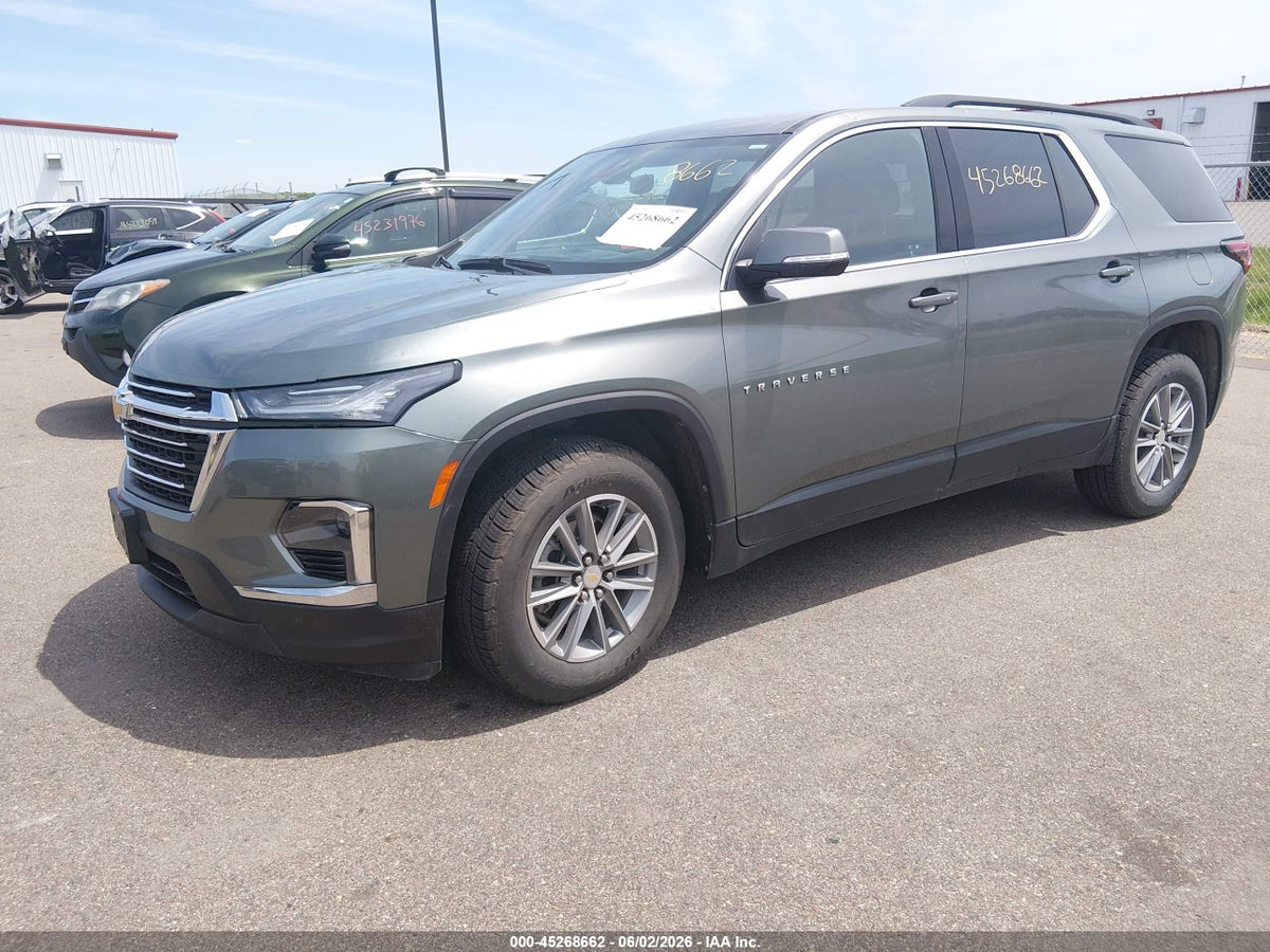 2022 CHEVROLET TRAVERSE AWD LT CLOTH — снимка 2