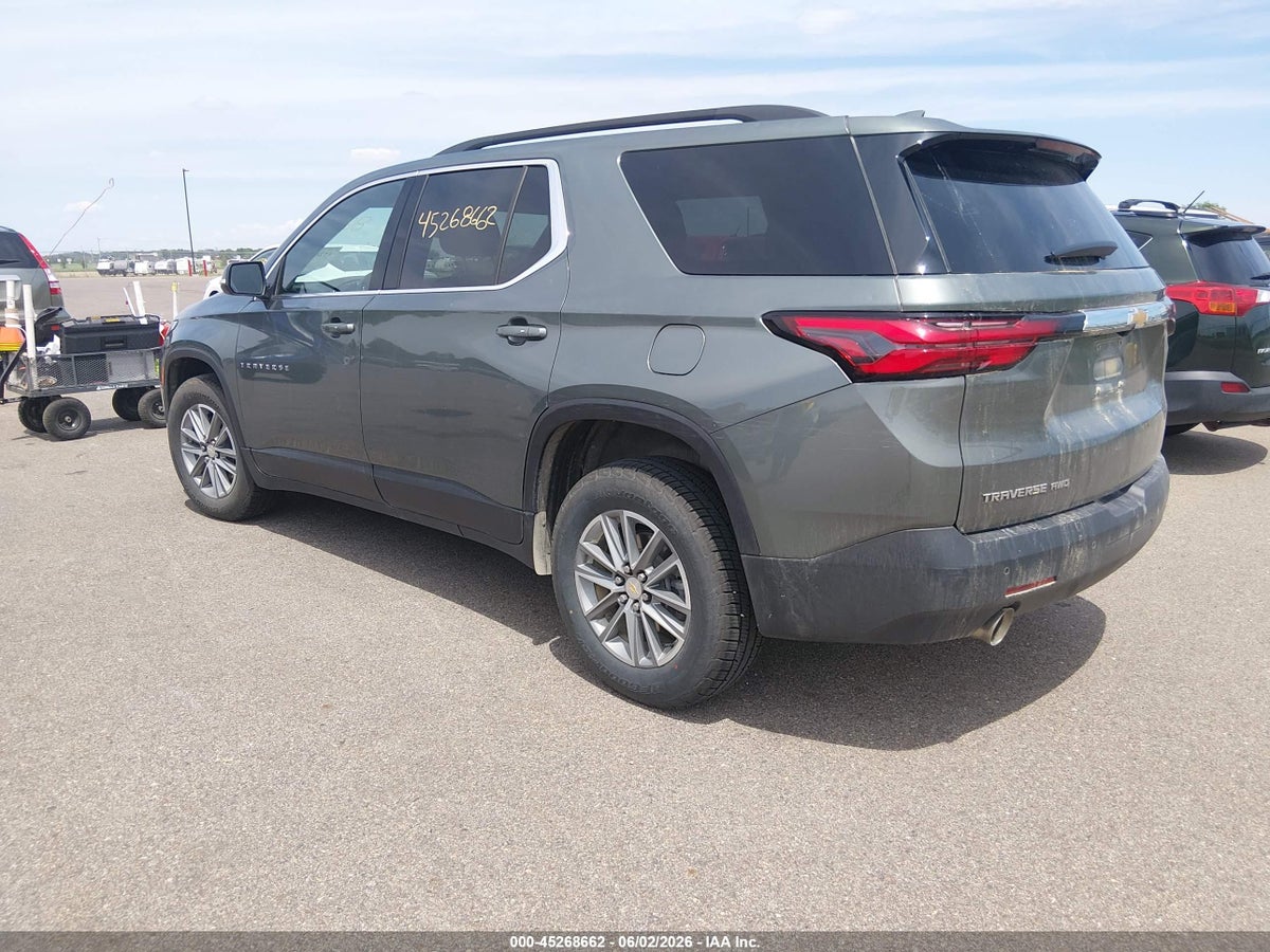 2022 CHEVROLET TRAVERSE AWD LT CLOTH — снимка 3