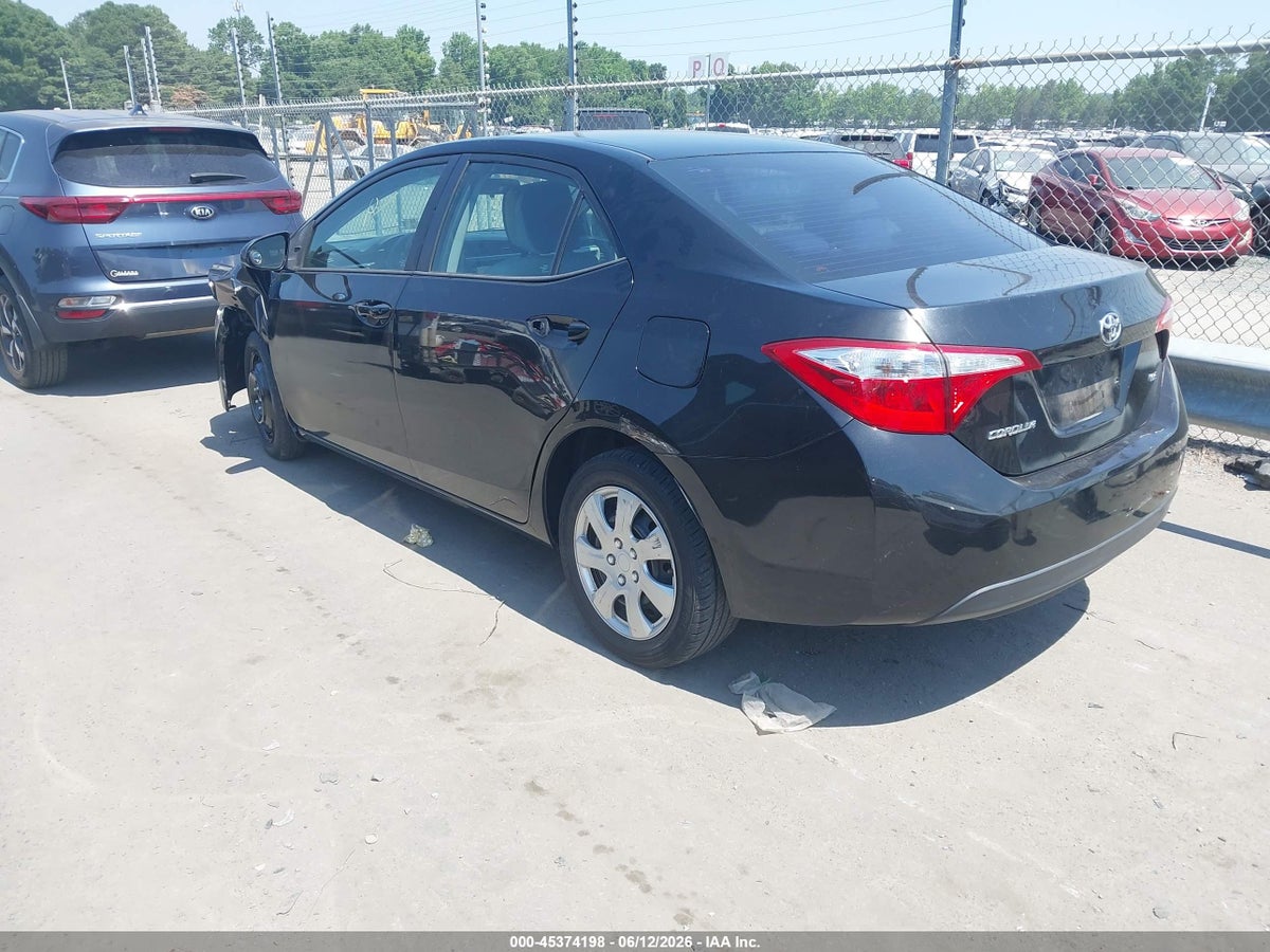 2016 TOYOTA COROLLA LE — снимка 3