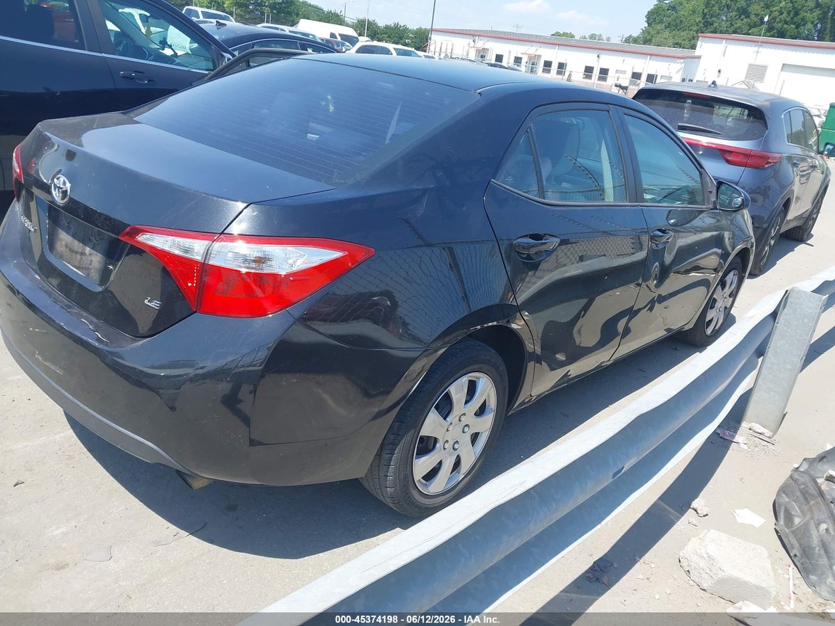 2016 TOYOTA COROLLA LE — снимка 4