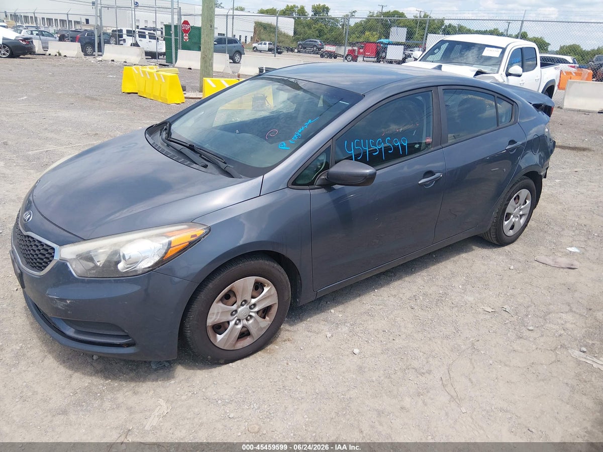 2016 KIA FORTE LX — снимка 2