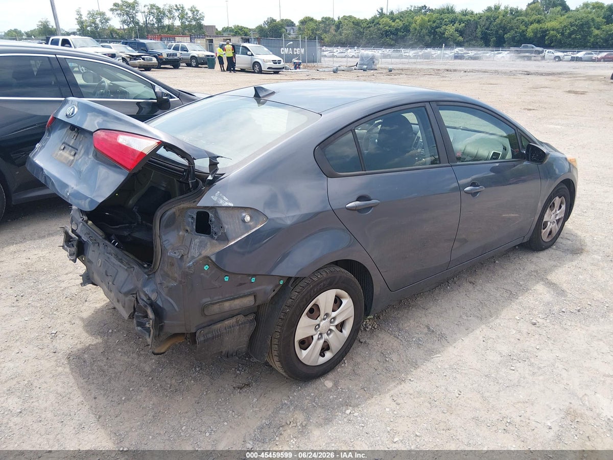 2016 KIA FORTE LX — снимка 4