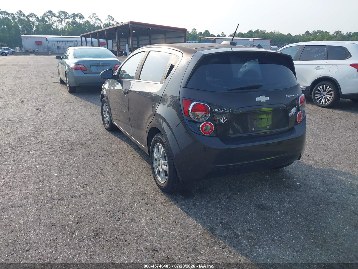 2015 CHEVROLET SONIC LT AUTO — снимка 3