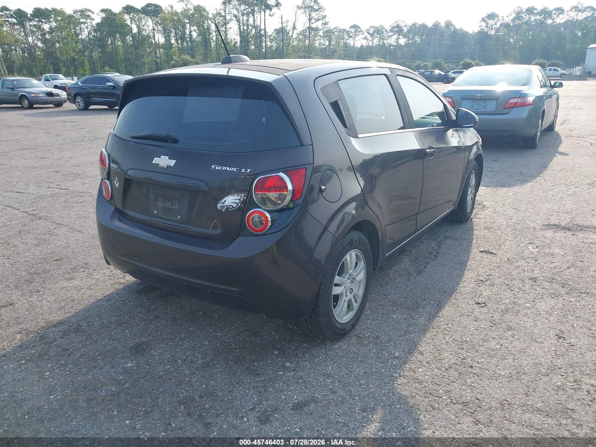 2015 CHEVROLET SONIC LT AUTO — снимка 4