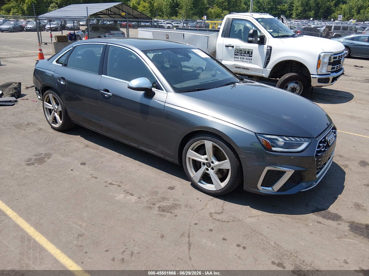 2022 AUDI S4 PREMIUM PLUS TFSI QUATTRO TIPTRONIC
