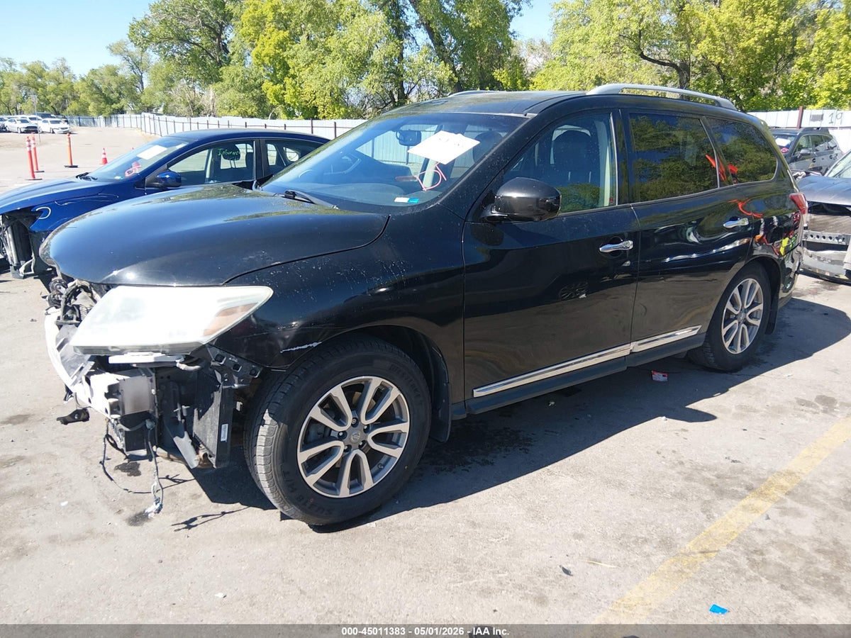 2015 NISSAN PATHFINDER PLATINUM/S/SL/SV — снимка 2
