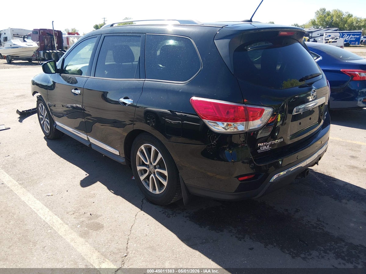 2015 NISSAN PATHFINDER PLATINUM/S/SL/SV — снимка 3