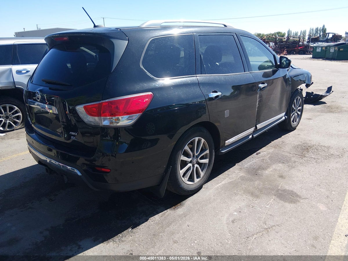 2015 NISSAN PATHFINDER PLATINUM/S/SL/SV — снимка 4