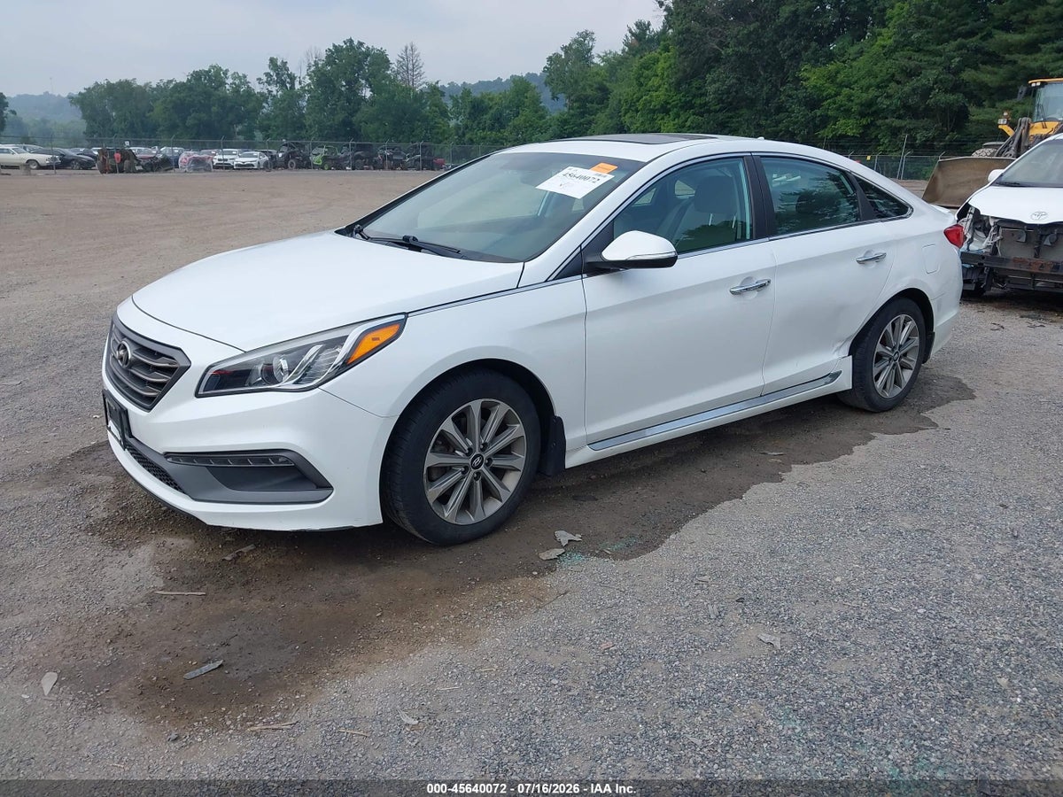 2017 HYUNDAI SONATA LIMITED — снимка 2