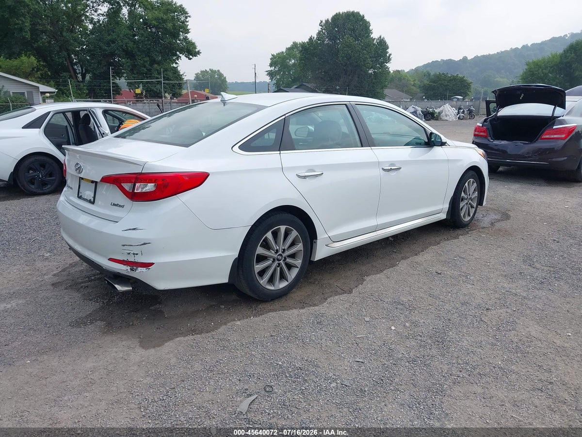 2017 HYUNDAI SONATA LIMITED — снимка 4