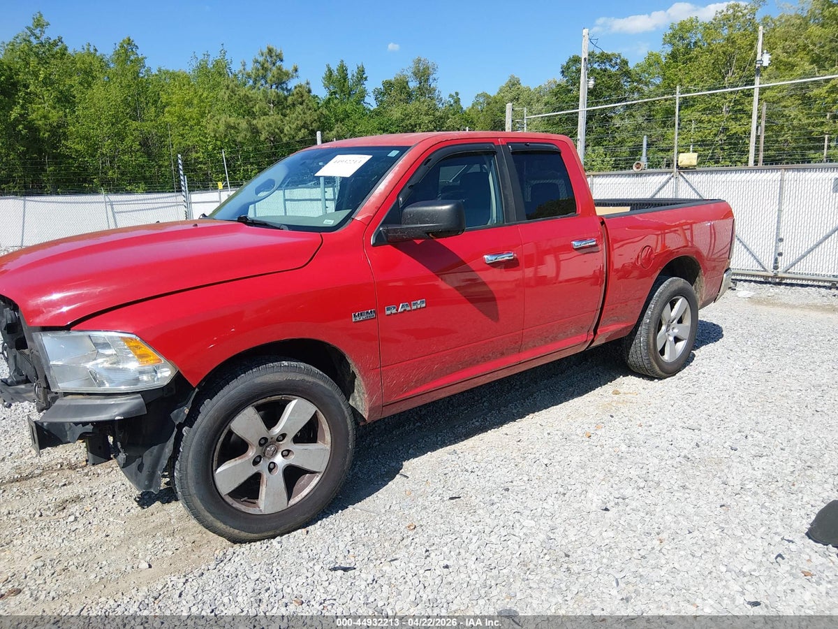2010 DODGE RAM 1500 SLT/SPORT/TRX — снимка 2