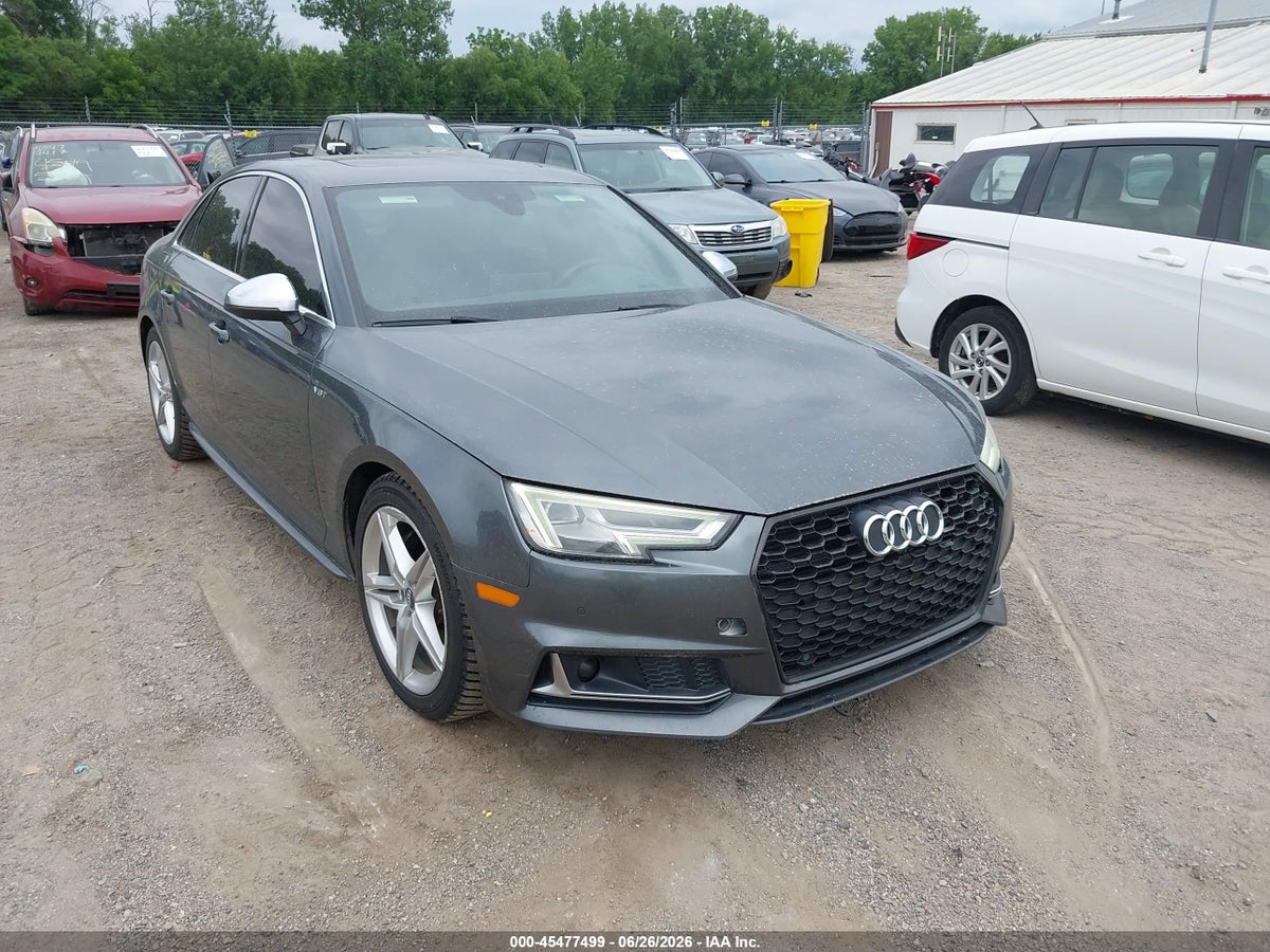 2018 AUDI S4 3.0T PREMIUM PLUS