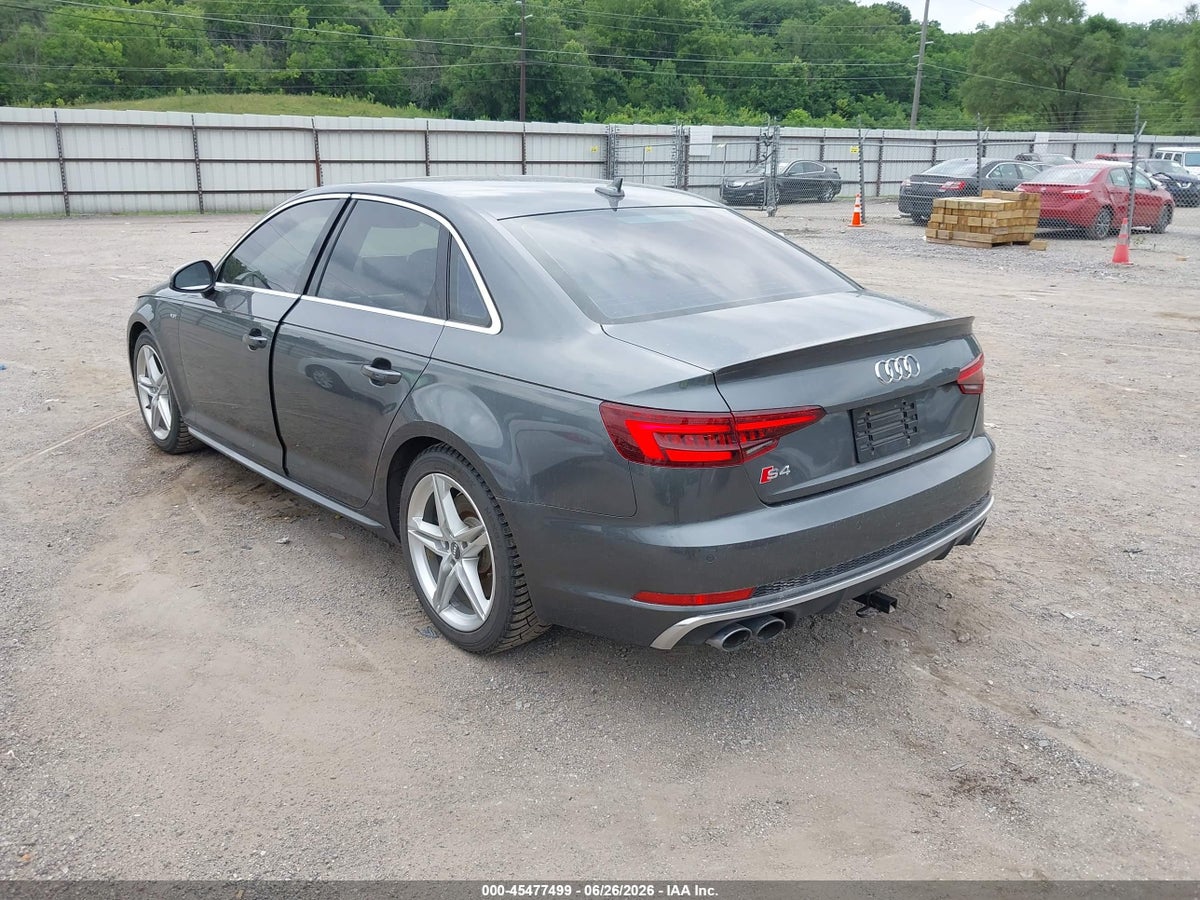 2018 AUDI S4 3.0T PREMIUM PLUS — снимка 3