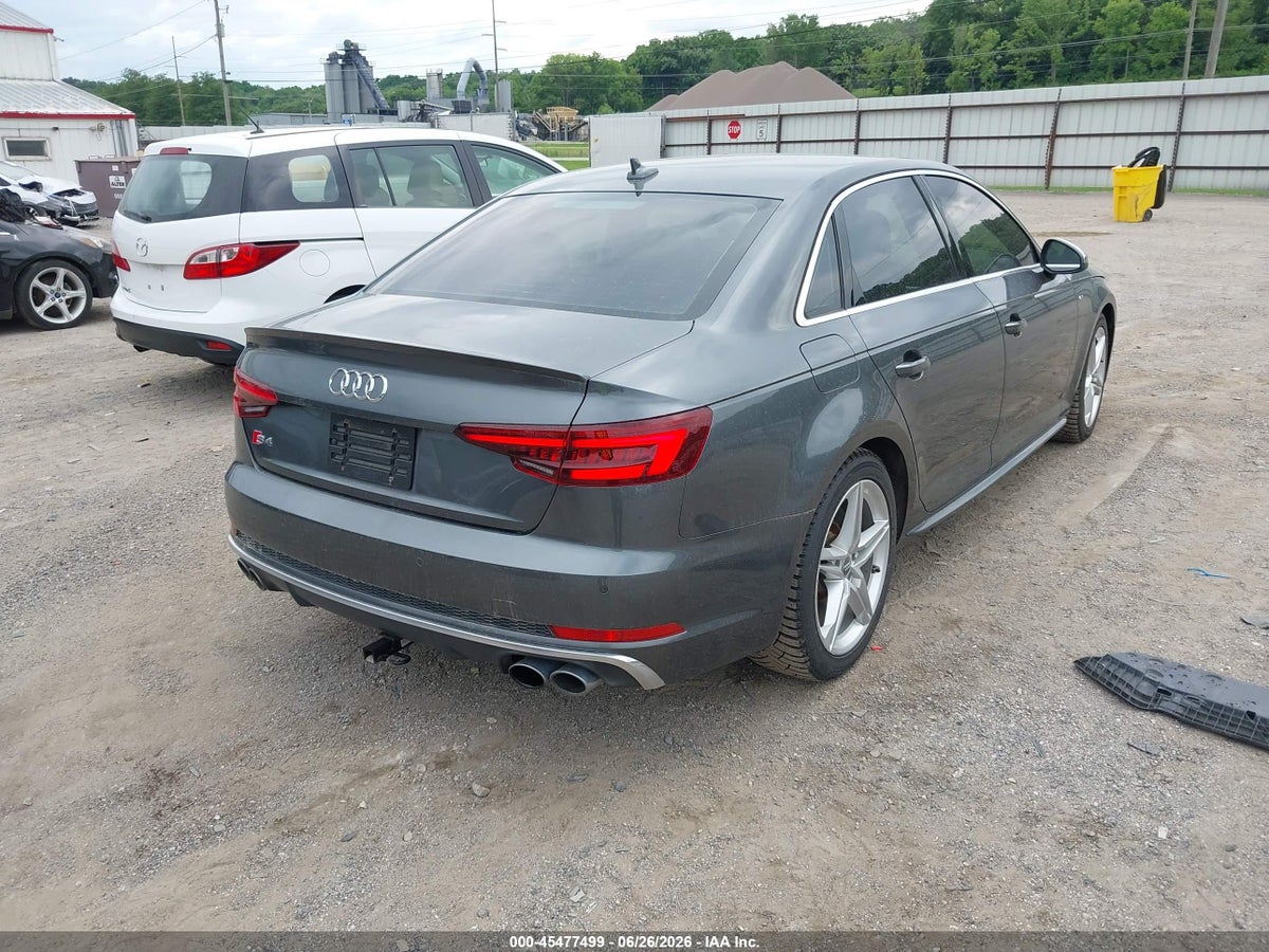 2018 AUDI S4 3.0T PREMIUM PLUS — снимка 4