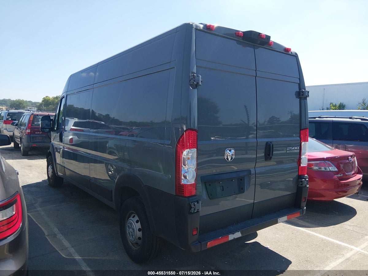 2023 RAM PROMASTER 2500 HIGH ROOF 159 WB — снимка 3