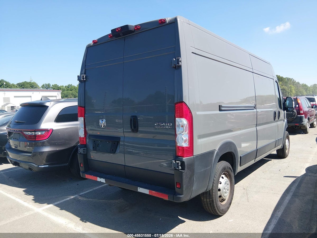 2023 RAM PROMASTER 2500 HIGH ROOF 159 WB — снимка 4