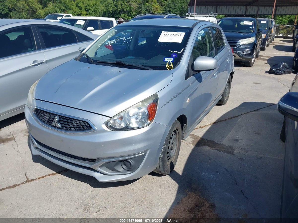 2017 MITSUBISHI MIRAGE ES — снимка 2