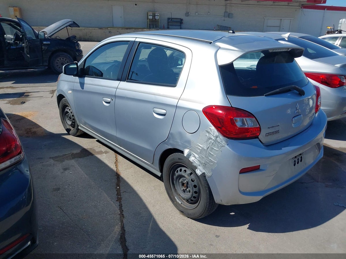 2017 MITSUBISHI MIRAGE ES — снимка 3