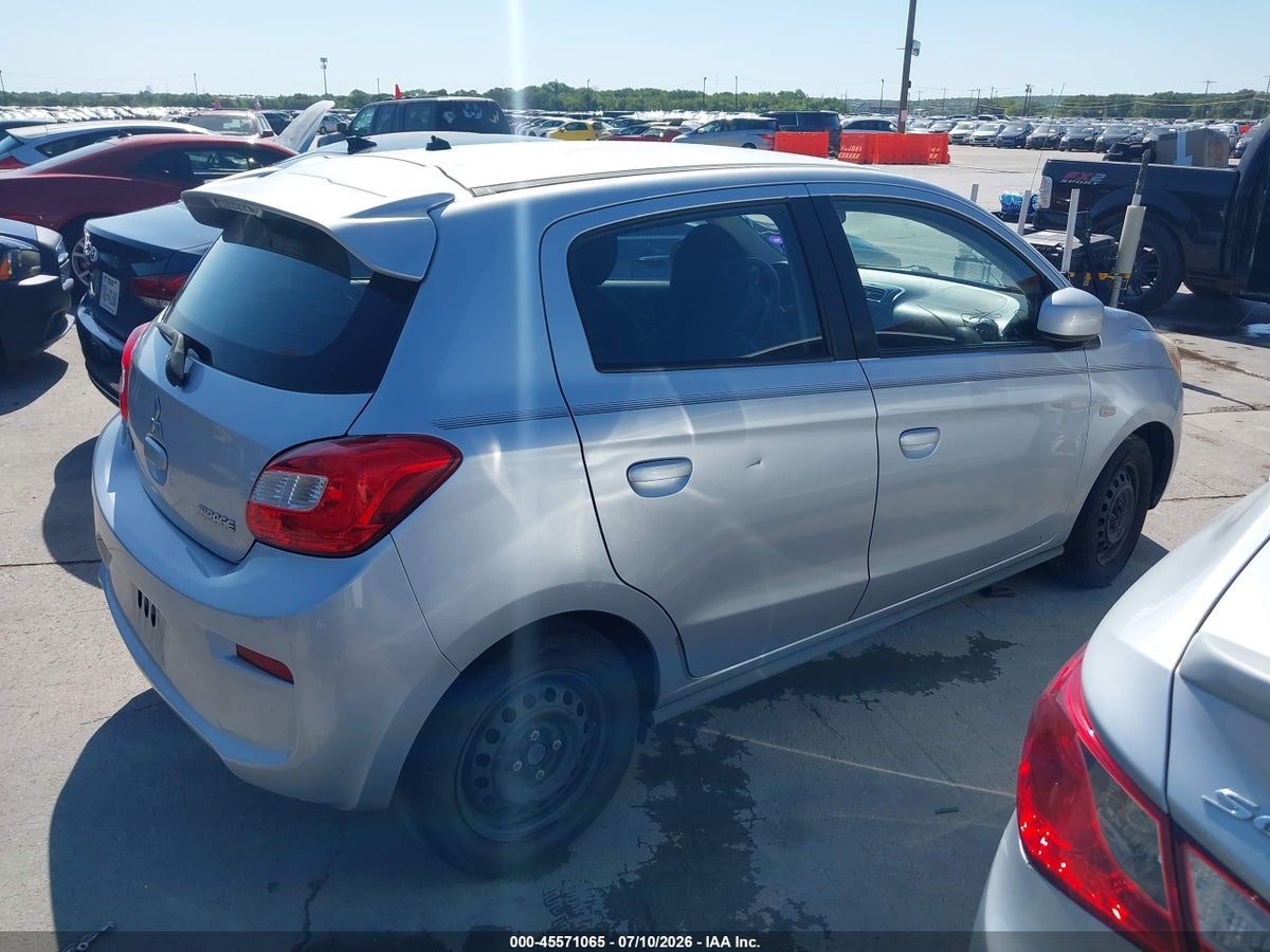 2017 MITSUBISHI MIRAGE ES — снимка 4