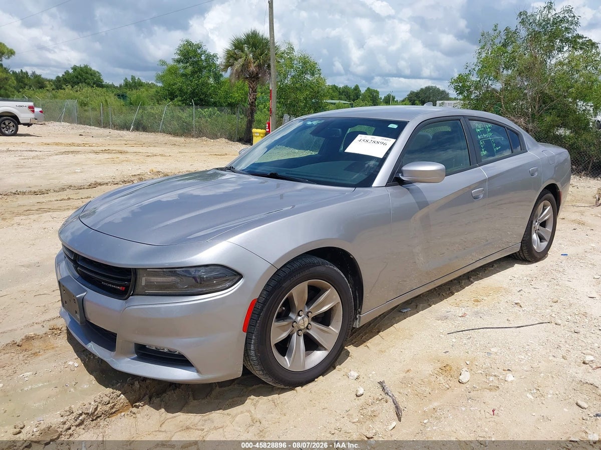 2017 DODGE CHARGER SXT RWD — снимка 2