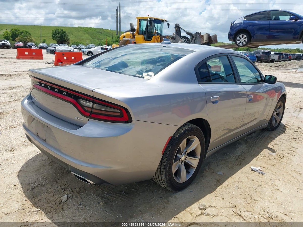 2017 DODGE CHARGER SXT RWD — снимка 4
