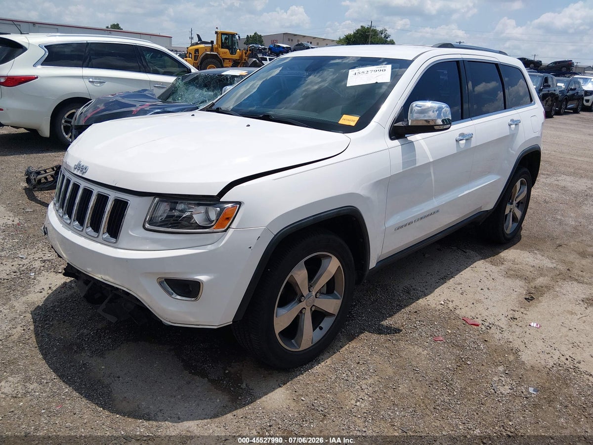 2014 JEEP GRAND CHEROKEE LIMITED — снимка 2