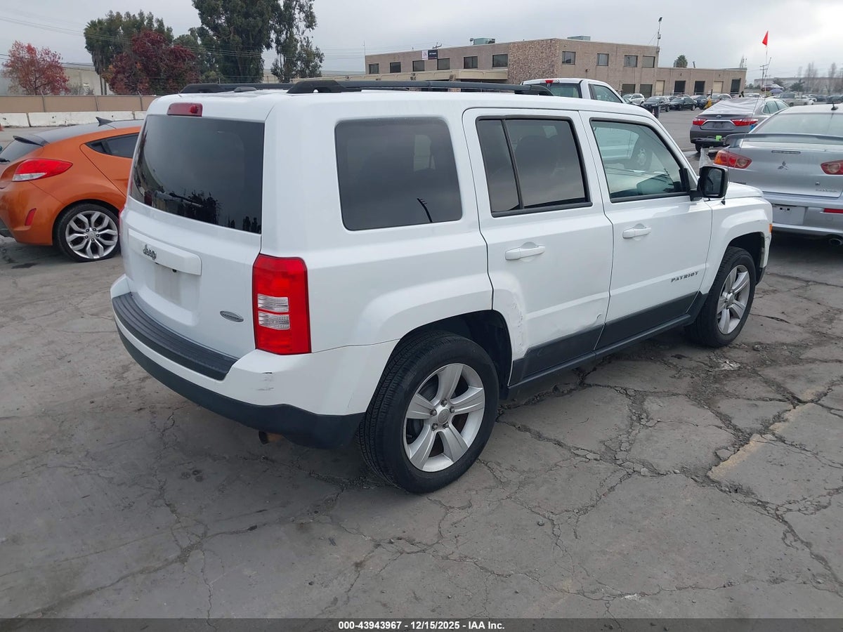 2016 JEEP PATRIOT LATITUDE — снимка 4