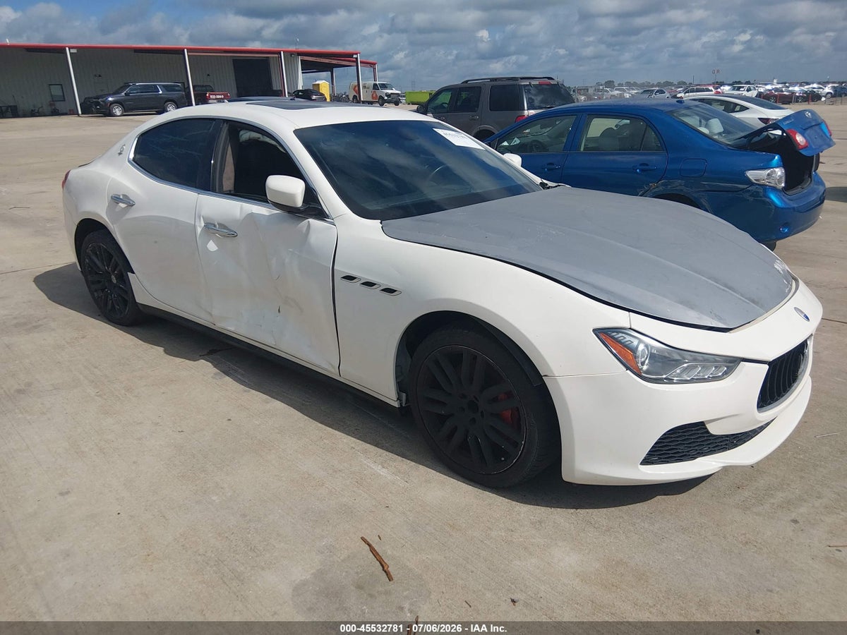 2016 MASERATI GHIBLI