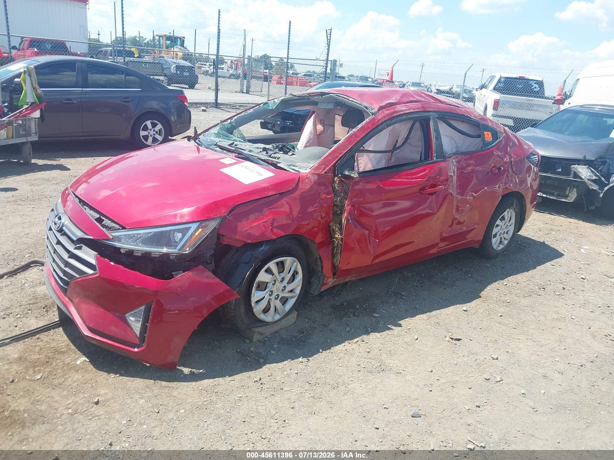 2019 HYUNDAI ELANTRA SE — снимка 2