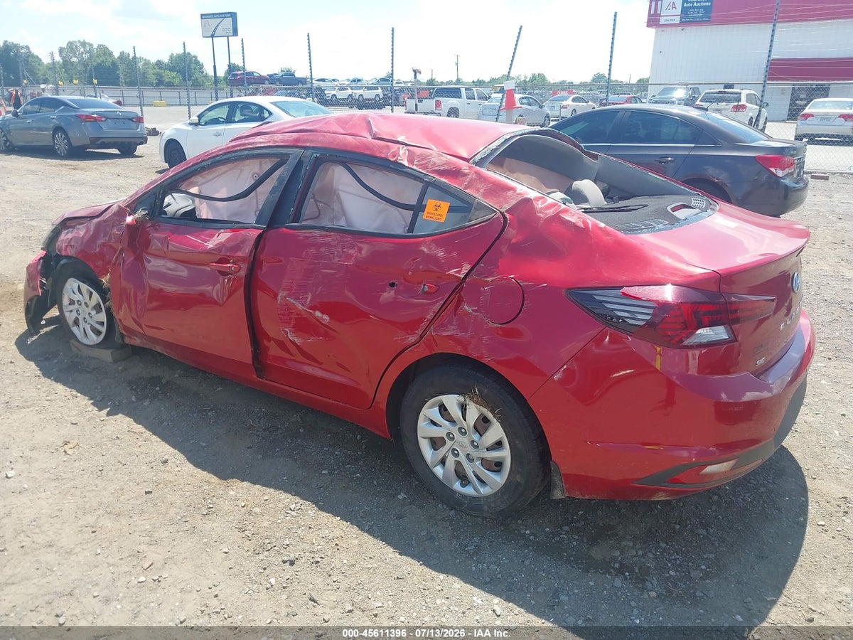 2019 HYUNDAI ELANTRA SE — снимка 3