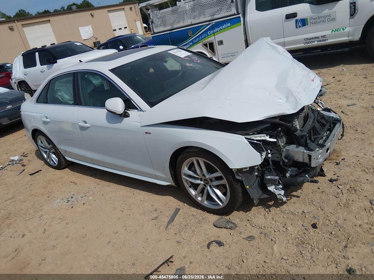 2022 AUDI A4 PREMIUM PLUS 45 TFSI S LINE QUATTRO S TRONIC