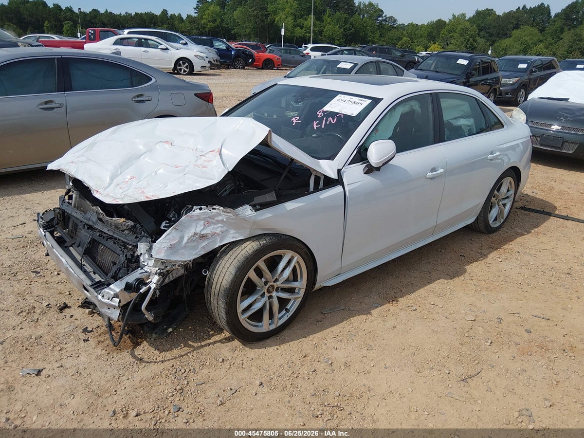 2022 AUDI A4 PREMIUM PLUS 45 TFSI S LINE QUATTRO S TRONIC — снимка 2