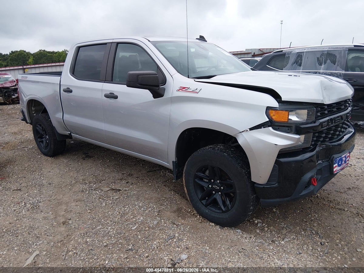 2021 CHEVROLET SILVERADO 1500 4WD SHORT BED CUSTOM TRAIL BOSS