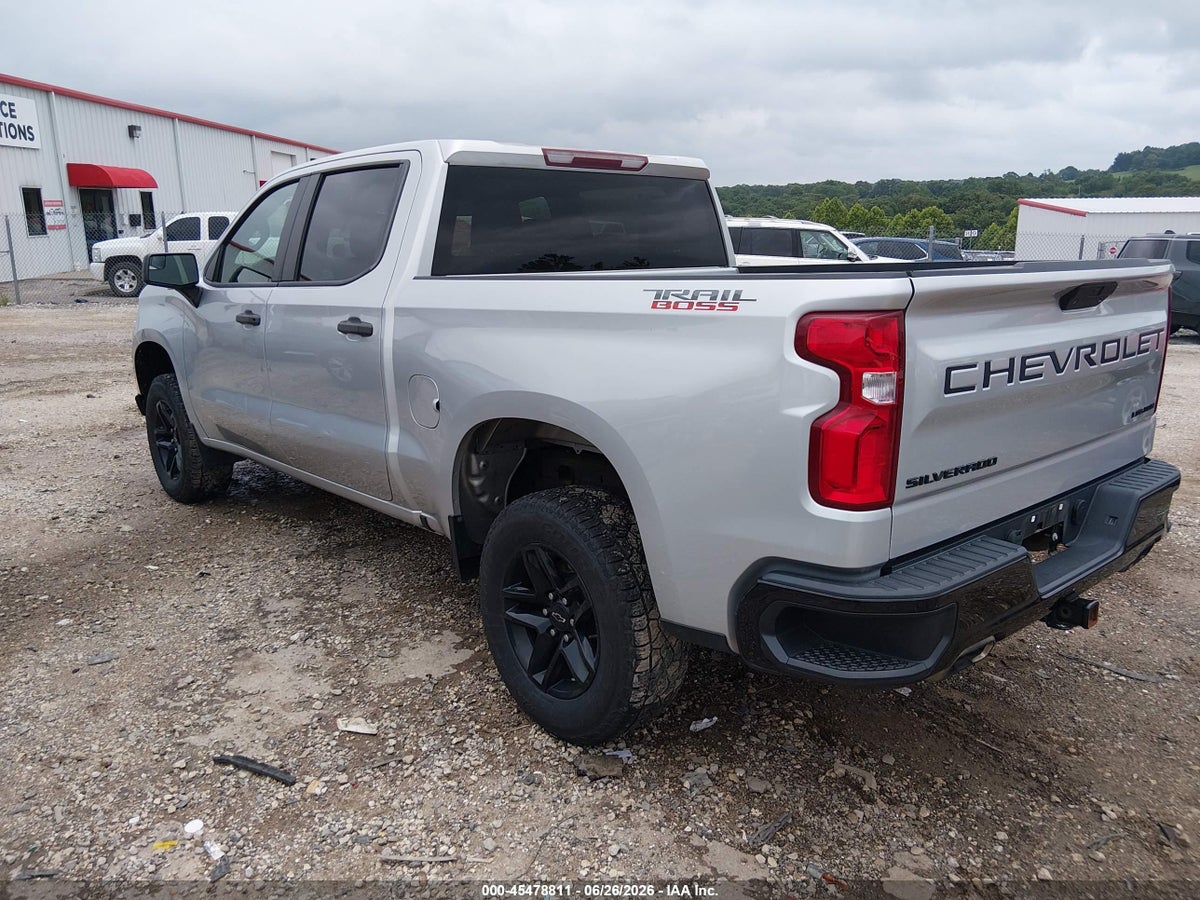 2021 CHEVROLET SILVERADO 1500 4WD SHORT BED CUSTOM TRAIL BOSS — снимка 3